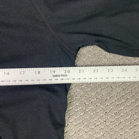 American Giant Lightweight Hoodie Women's Medium Black - Picture 8 of 11